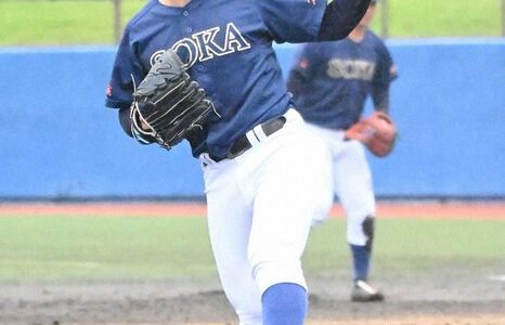 阪神、創価大の最速152キロ左腕・鈴木勇斗を2位指名　「創カーショー」の異名持つドクターK