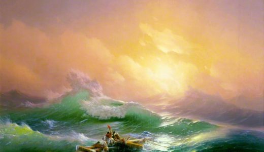 〈絵画は語る〉「第九の怒濤」