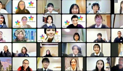 関西創価高校生が国際交流会を開催