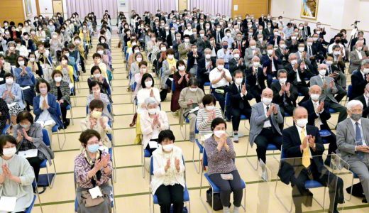 原田会長　西宮　東兵庫の集いへ